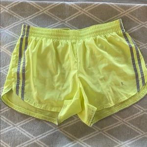 Yellow athletic short